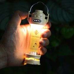 Image of BATOT New Camping Lights Outdoor Camp Tent Lantern USB Rechargeable 5 Lighting Modes Portable LED Flashlight Emergency Lamp 2023 - OUTOGOO